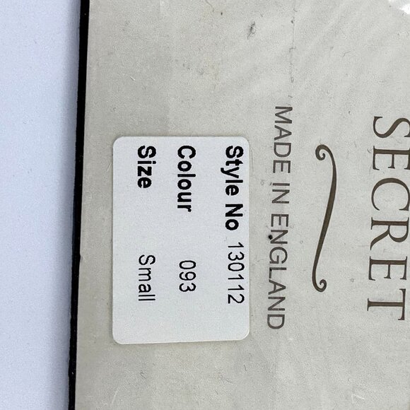 Vintage Victoria's Secret Couture Collection Rhinestone Backseam Pantyhose Sm - Picture 7 of 9